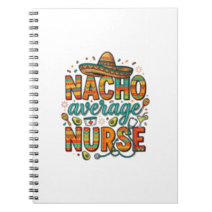 Cuaderno Diseño de camiseta vectorial fiesta de enfermera p