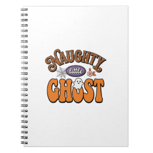 Cuaderno Diseño de camiseta vintage de Halloween de pequeño