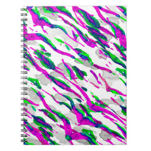 Cuaderno Diseño de camuflaje acuático. Resumen de Safari Ti