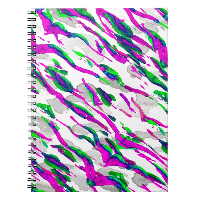 Cuaderno Diseño de camuflaje acuático. Resumen de Safari Ti (Frente)