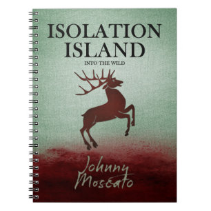 Cuaderno Diseño de ciervo de la isla de aislamiento