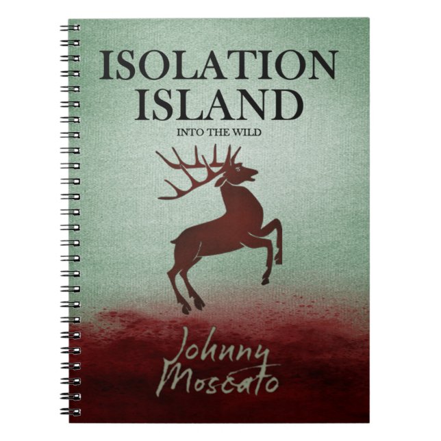 Cuaderno Diseño de ciervo de la isla de aislamiento (Frente)