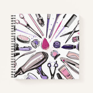 Cuaderno Diseño de Círculo de maquillaje