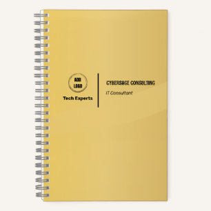 Cuaderno Diseño de color dorado