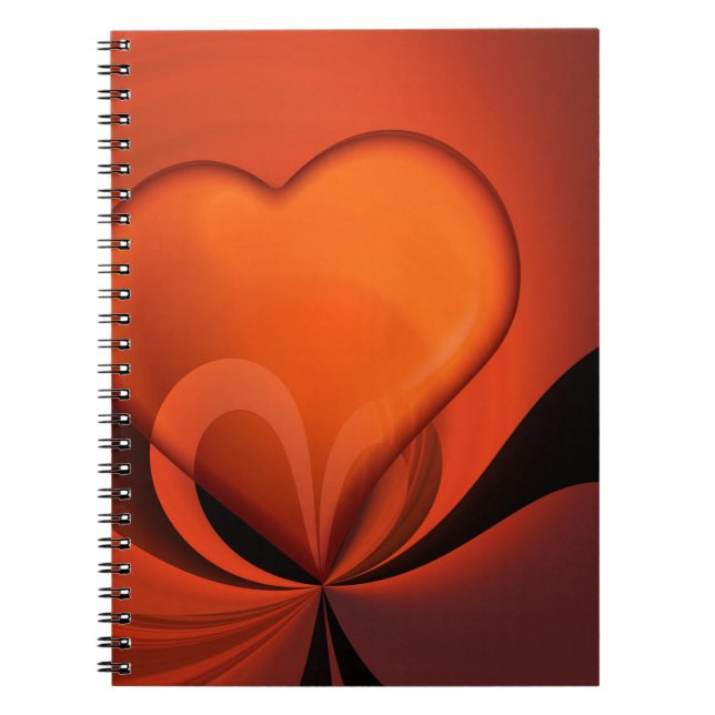 Cuaderno Diseño de corazón (Frente)