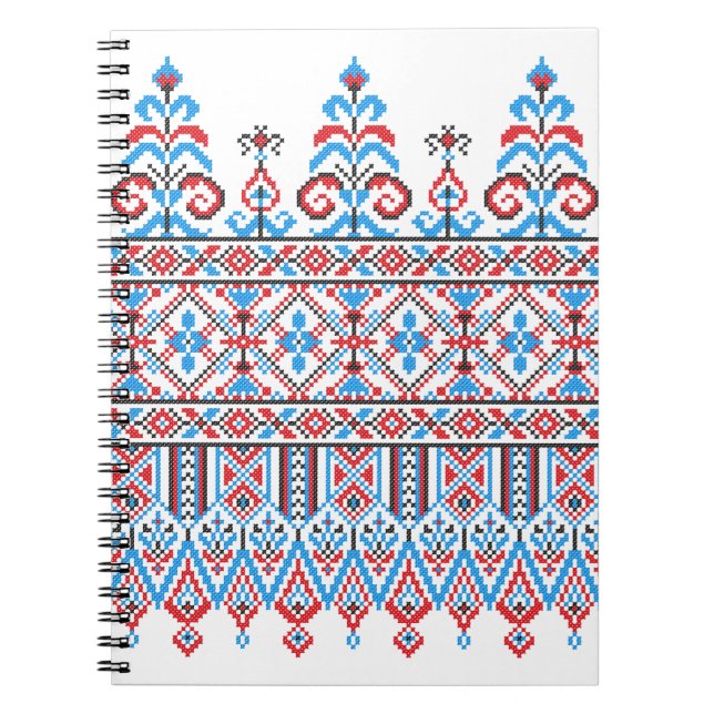 Cuaderno Diseño de costura cruzada (Frente)