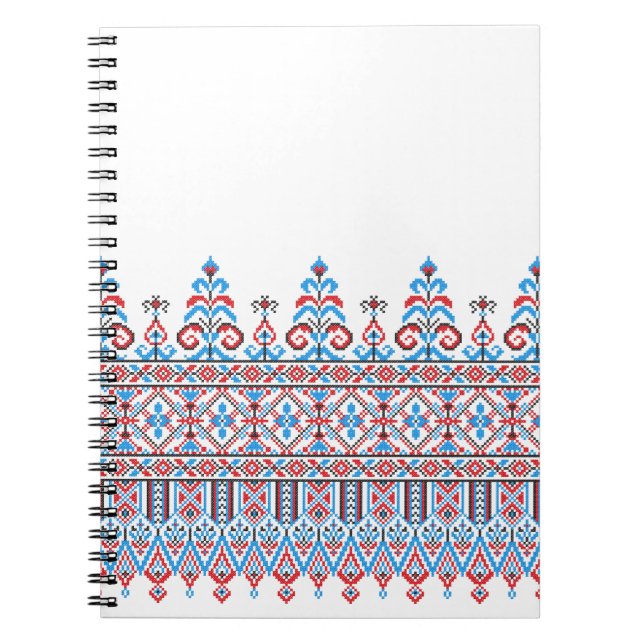Cuaderno Diseño de costura cruzada (Frente)