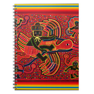 Cuaderno Diseño de Cuna Indio Cigüeña Trayendo Bebé