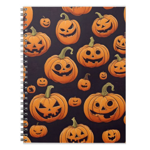 Cuaderno diseño de decoración de halloween