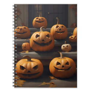 Cuaderno diseño de decoración de halloween