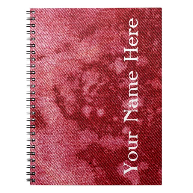 Cuaderno Diseño de Denim Lavado #10 @ Emporio Moffa (Frente)