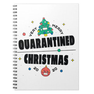 Cuaderno Diseño de día de Navidad para sobrevivientes de Co