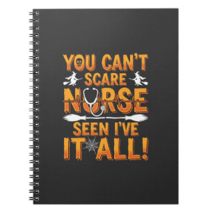 Cuaderno Diseño de enfermera de Halloween visto todo_1