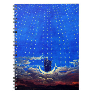 Cuaderno Diseño de escenario para la ópera Magic Flute de M