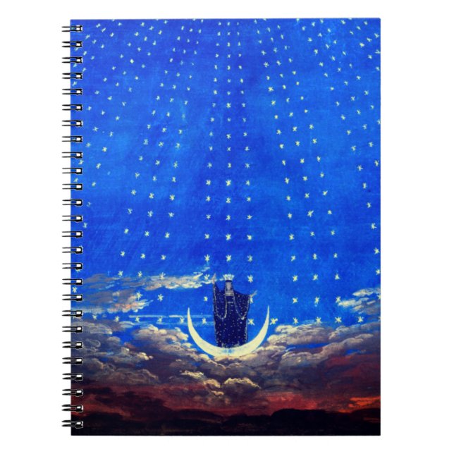 Cuaderno Diseño de escenario para la ópera Magic Flute de M (Frente)