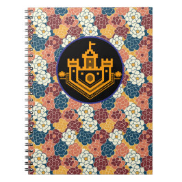 Cuaderno diseño de flores por todas partes