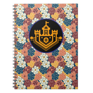 Cuaderno diseño de flores por todas partes