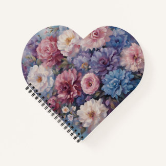 Cuaderno Diseño de flores silvestres sucias