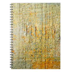 Cuaderno diseño de fondo de la antigua valla en pintura abs