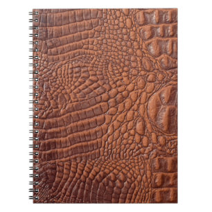 Cuaderno Diseño de fondo de textura de cuero marrón, fond,a