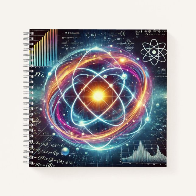 Cuaderno Diseño de fusión de física y matemáticas (Anverso)