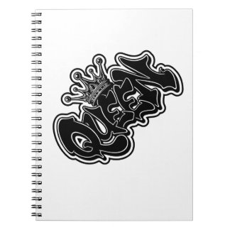 Cuaderno Diseño de grafiti de reina