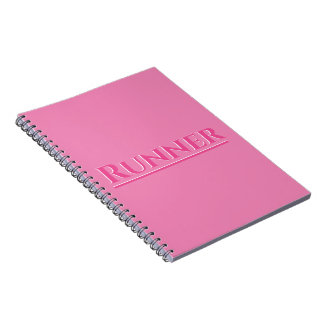 Cuaderno Diseño de guión rosa de ejecución