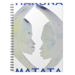 Cuaderno Diseño de Hakuna Matata para impresión africana