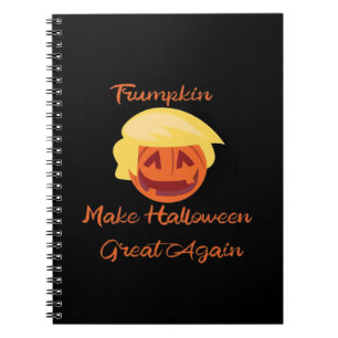 Cuaderno Diseño de Halloween de la calabaza Trumpkin - Spoo
