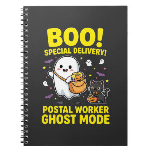 Cuaderno Diseño de Halloween del modo fantasma del trabajad