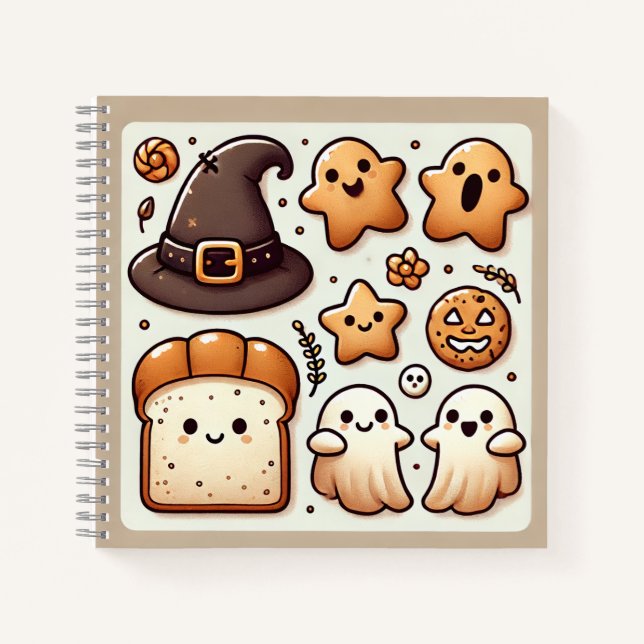 Cuaderno diseño de Halloween para portátiles (Anverso)
