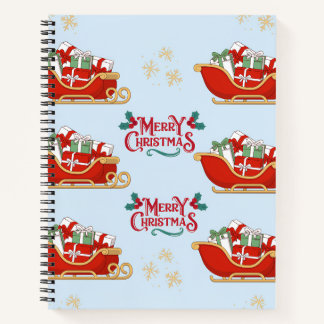 Cuaderno Diseño de hermosos Navidades