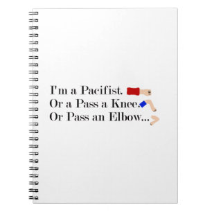 Cuaderno Diseño de Humor Pacifista de MMA