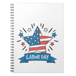Cuaderno Diseño de ilustración creativa del Día del Trabajo