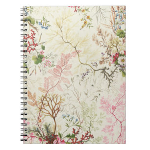 Cuaderno Diseño de la alga marina para el material de seda