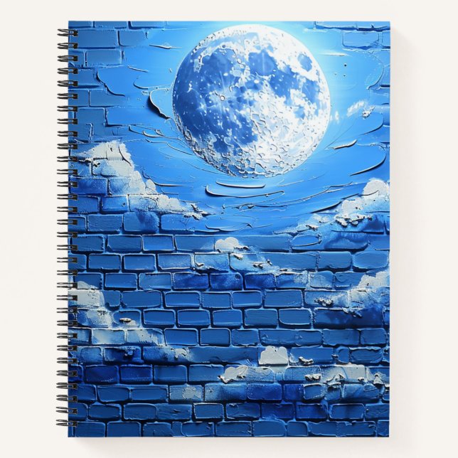 Cuaderno Diseño de la luna (Anverso)