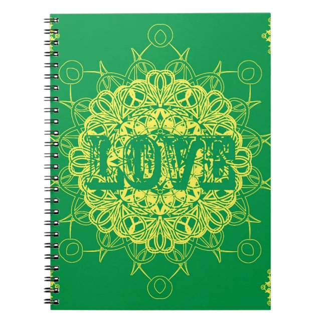 Cuaderno Diseño de la mandala del amor (Frente)