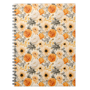 Cuaderno Diseño de la serie floral otoño 1