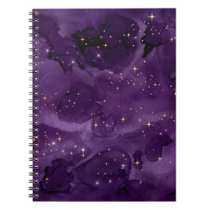 Cuaderno Diseño de la serie Purple Galaxy 8