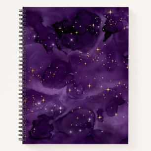 Cuaderno Diseño de la serie Purple Galaxy 8