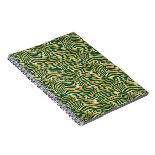 Cuaderno Diseño de la serie Safari Esmeralda y Oro 4