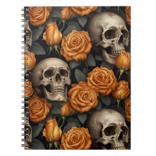 Cuaderno Diseño de la serie Skull and Rosas 11
