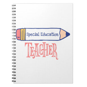 Cuaderno Diseño de lápiz para profesores de educación espec