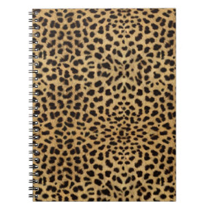 Cuaderno Diseño de leopardo