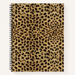 Cuaderno Diseño de leopardo