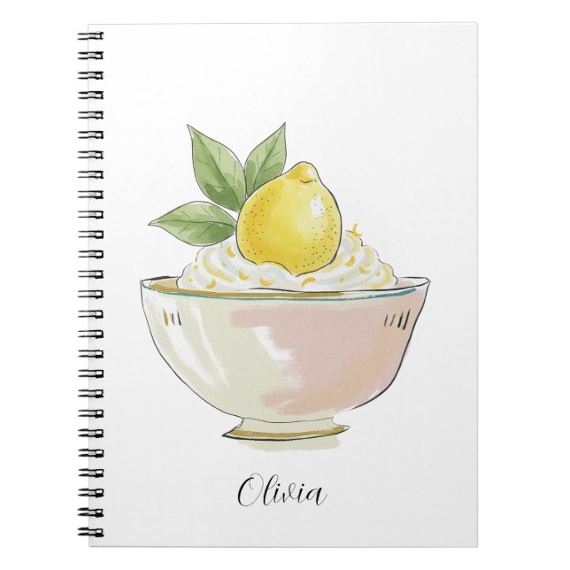 Cuaderno Diseño de Limón (Frente)
