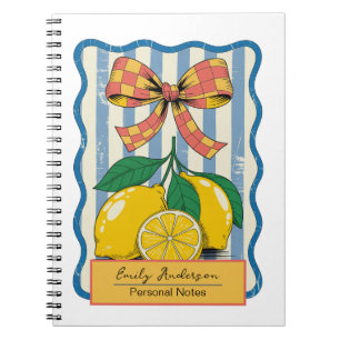 Cuaderno Diseño de Limón Verano