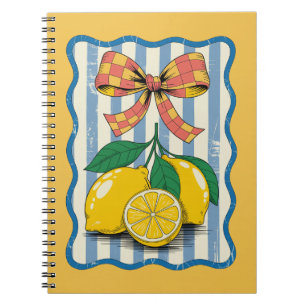 Cuaderno Diseño de Limón Verano