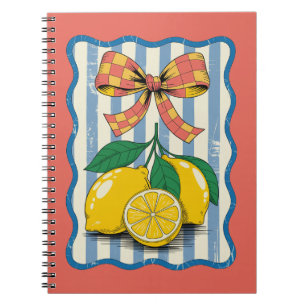 Cuaderno Diseño de limón verano