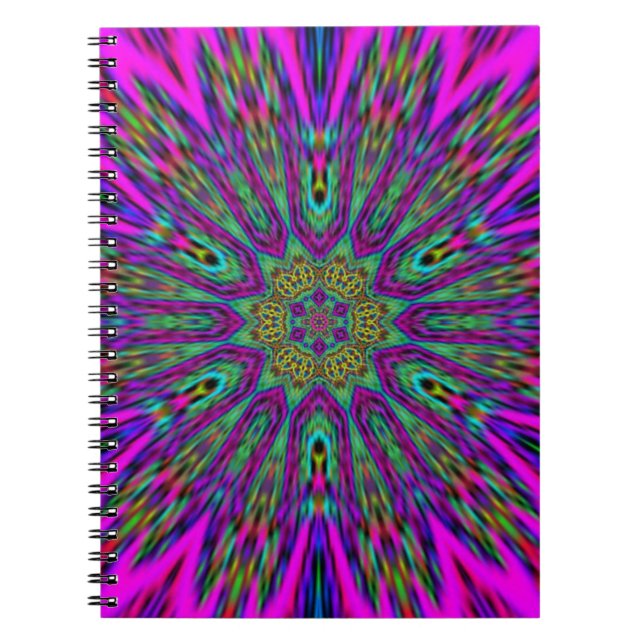 Cuaderno diseño de mandala (Frente)